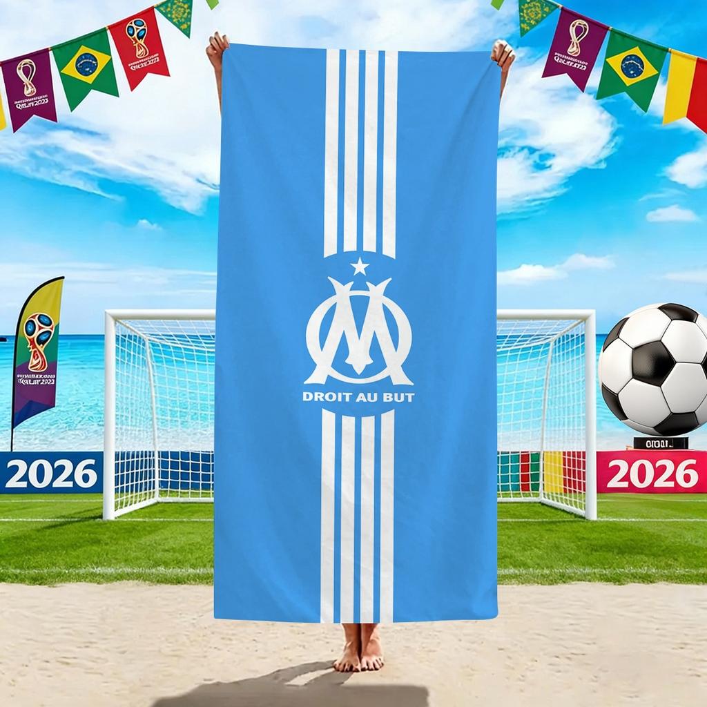 World Cup Beach Towels, Us-Canada-Mexico Football Team Microfiber Quick-Drying Absorbent Bath Towels, Sports Towels