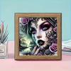 Retro Character Artificial Diamond Decorative Hanging Painting DIY Diamond Art Embroidery Kit 5D Diamond Painting