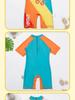 2025 Nezha Cartoon One-Piece Swimsuit with Swim Cap for Boys