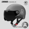 Certified Electric Scooter Helmet for Adults, Universal Half Helmet with Sun Protection for All Seasons