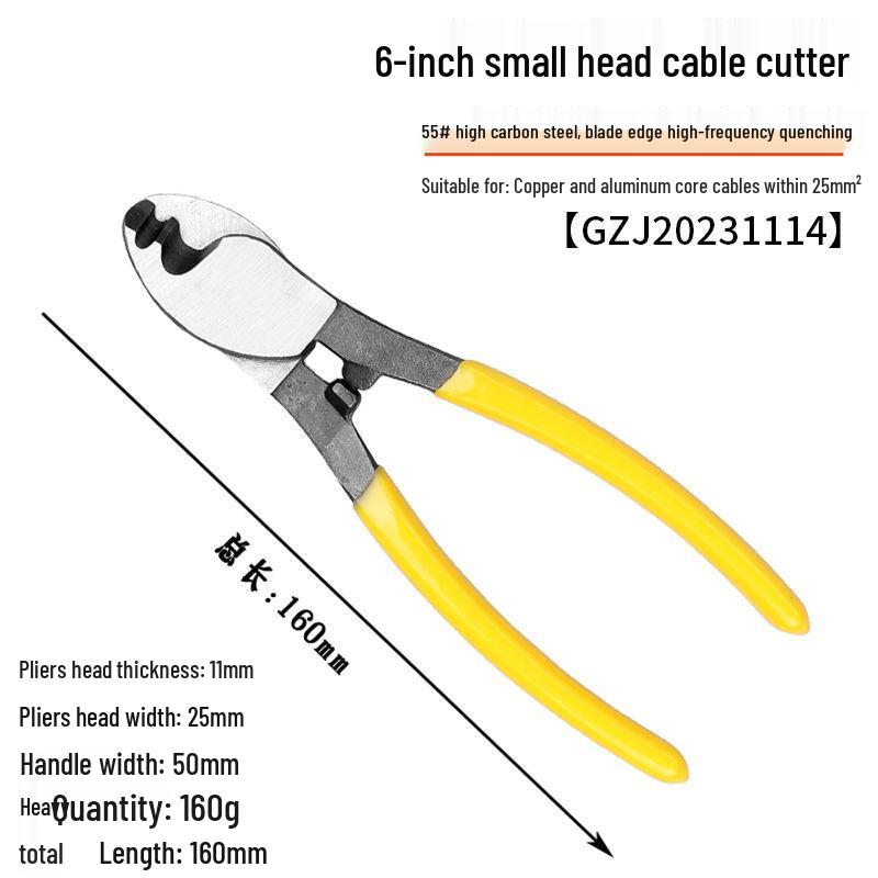 Elektrikářské 10" kleště na kabely a odizolování drátů