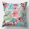 Floral Print Pattern Sofa Cushion Cover Pillowcase Home Decor Party Car Bedding