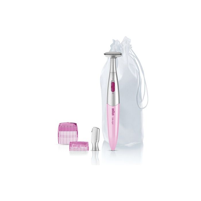 Rifinitore - Silk-épil - Styler 3in1 - Rose - AAA 1.5V - Sans fil