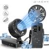 Portable Fan - GIACHY - A929 - Ice Cooling Plate - 6000mAh Battery - 6 Speeds