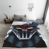 Mazinger Z Ufo Robot 3D Print Blankets Goldorak Anime Grendizer Wool Throw Blankets Bed Sofa Decoration Soft Warm Bedspreads