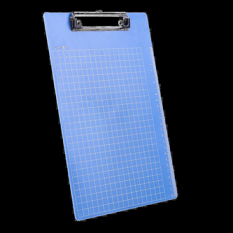 A4 Plastic Writing Folder with Metal Clip