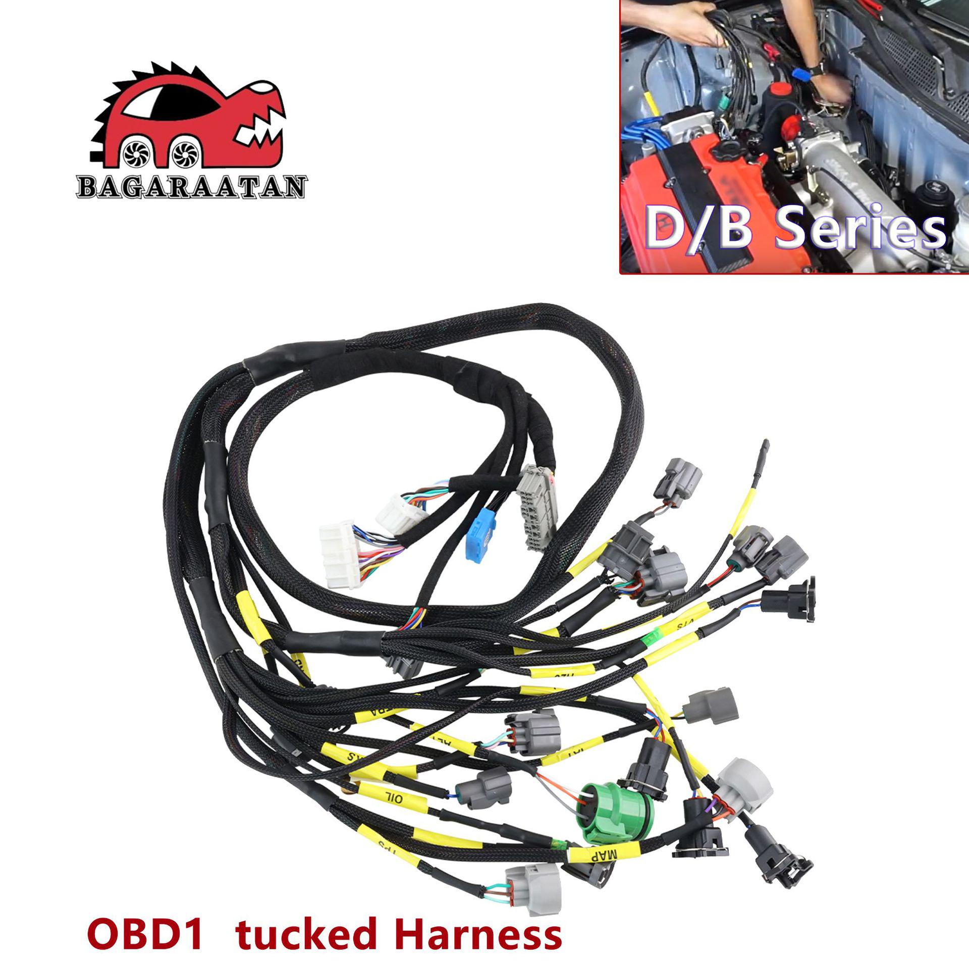 

Honda Civic 92-95 OBD1 Джгут проводки двигуна ECH004 Civic OBD1 B16 D18