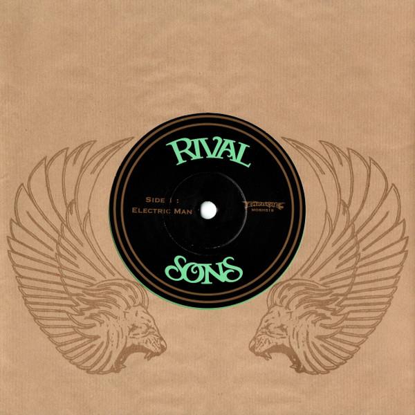 

7inch Record RIVAL SONS - Electric Man MOSH518 Earache 2014 UK Rock Used