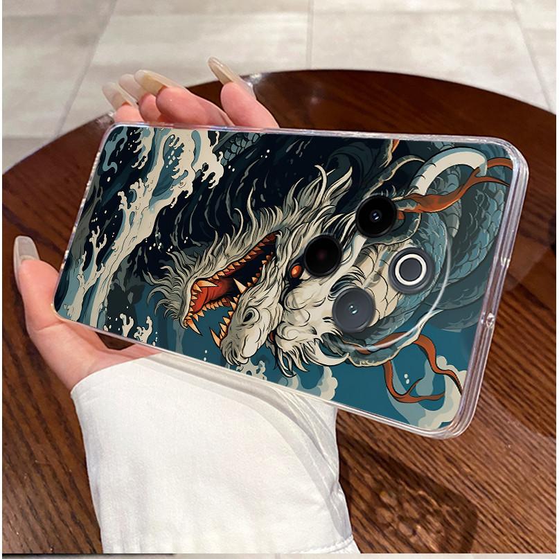 Unique Design Shockproof Soft Case For Vivo iQOO Z10/Y300 Pro/Y300 Pro+ Plus/T4 Funny Cartoon Pattern Cover TPU Clear Casing