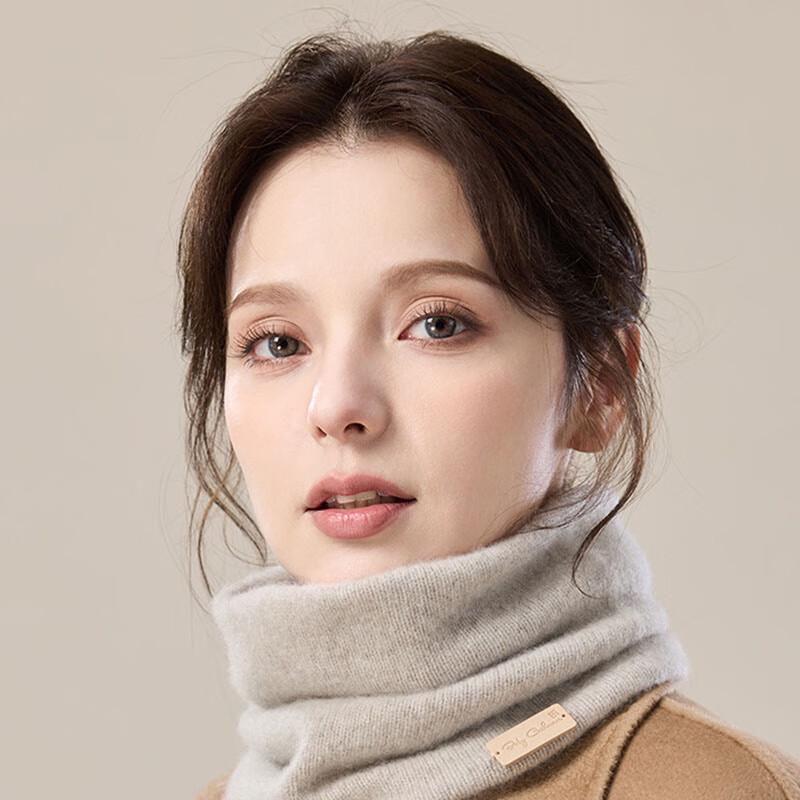 JIUMU Women's Thick Cashmere Neck Warmer Scarf WR126