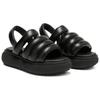 ONITSUKA TIGER Round Toe Slip-On Comfortable Fashion Beach Sandals Women Sandals Black 1182A623-001