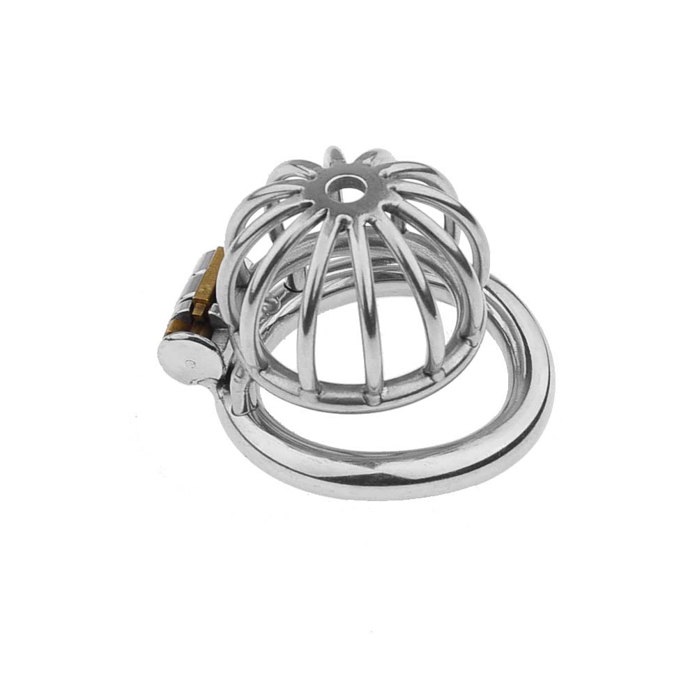 Chastity belt for chastity body for 40 chastity device for bondage adult SM can be worn for long periods of watermelon openwork stainless steel mini