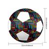 1pc Colorful Lightweight PVC Training Soccer Ball, Size 5, Suitable for Indoor and Outdoor TrainingGift y60382