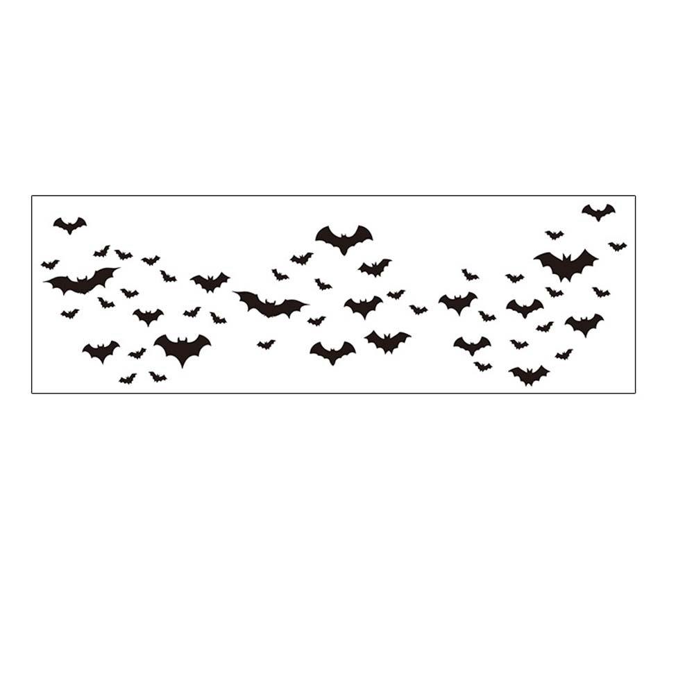 Spider Web Bat Freckle Tattoo DIY Face Tattoo Sticker Halloween Face Temporary Tattoo Make Up