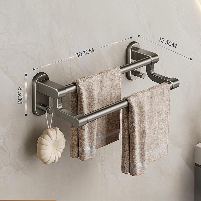 Yipan Punch-Free Bathroom Towel Holder