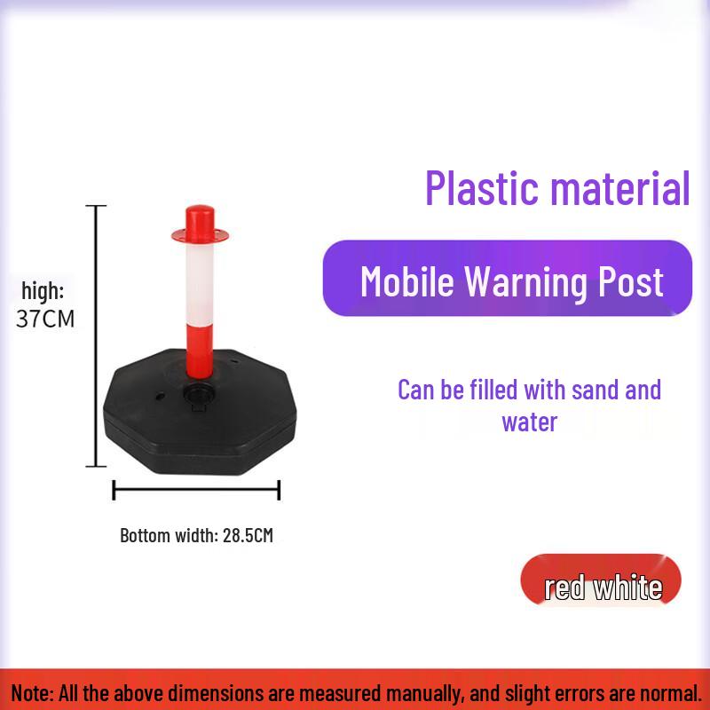 Luruijing Movable Reflective Traffic Warning Barrier Post