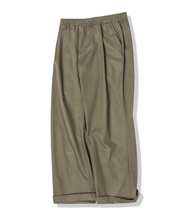 AVANDRESS French Linen-Like Single-Pleat Wide Pants - 7Col
