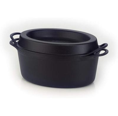 Le Creuset Doufeu Oval Frying Pan 32 Cm Black (25084320000460)