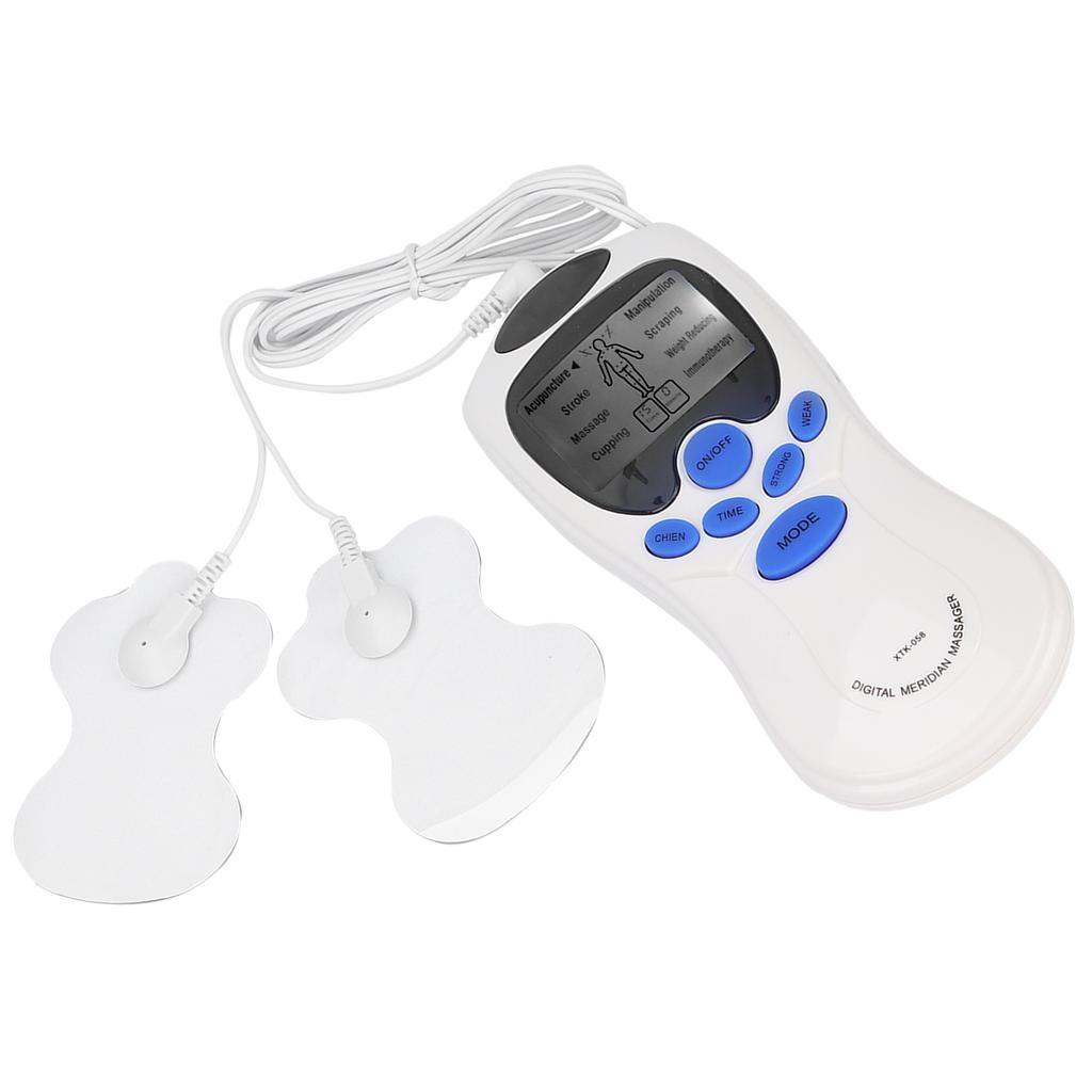 Body Massage Digital Therapy Machine Portable Electrode Shoulder Neck Muscle Stimulator