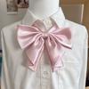 Solid-colored Short-tailed Swallowtail Butterfly Bow Tie, Free Bow Girls' Jk and Sailor Uniform Shirt