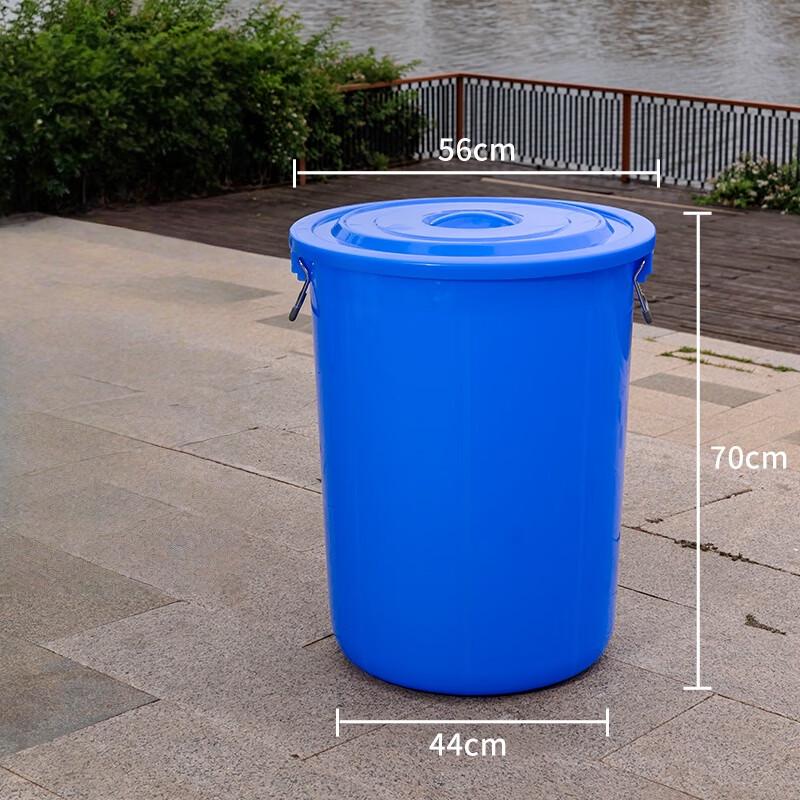 Thickened Plastic Storage Bucket with Lid