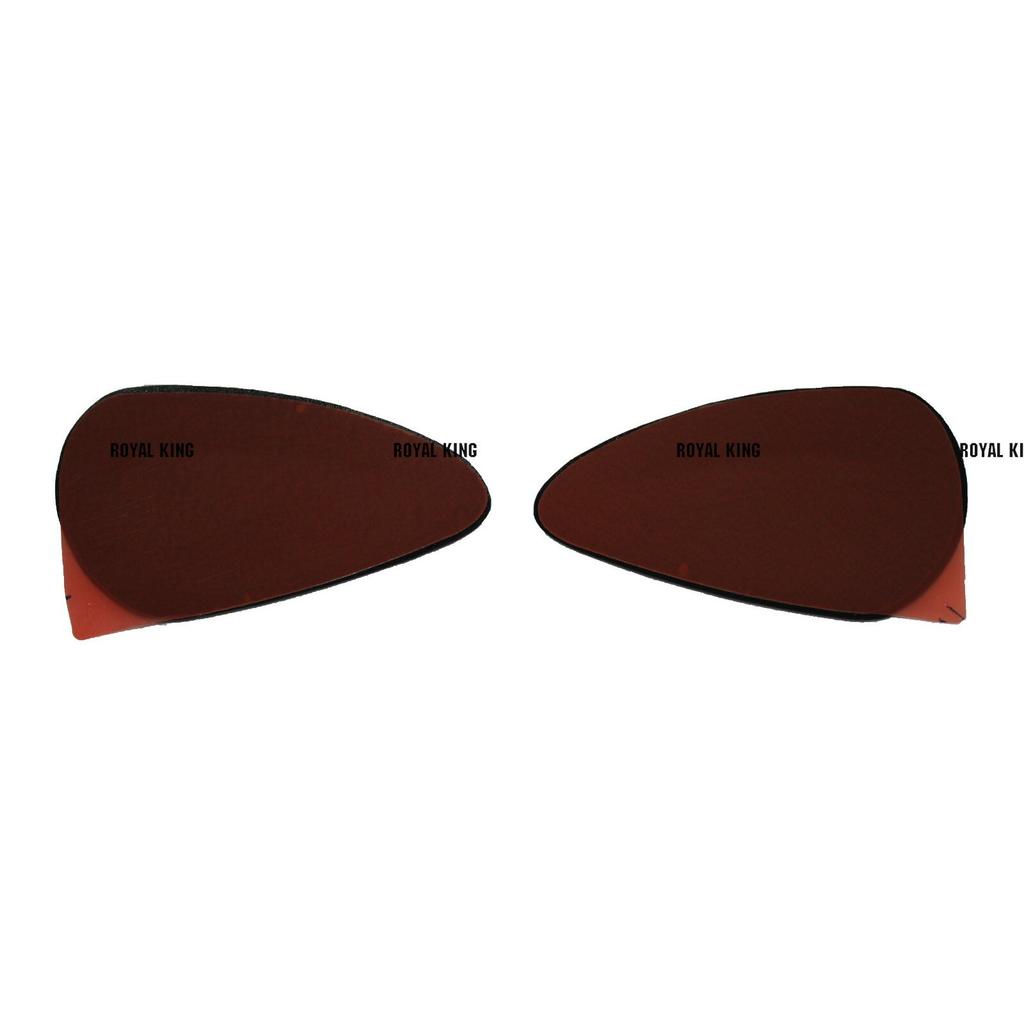 Royal Enfield Black Petrol Gas Knee "Tank Pad" For Old Classic 350/500