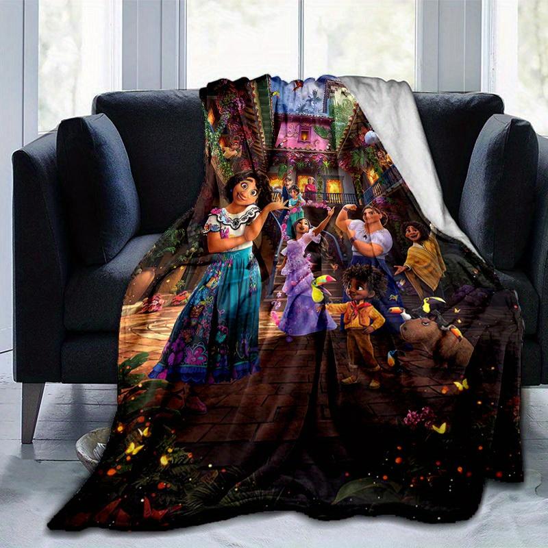 1pc, Enchanting Home Decor: Magical Family Blankets Perfect Gifts for Your Cozy Living Room, Bedroom & More! Ideal for Sofa, Travel, Camping, Car