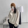 Women's Ribbed Round Neck Sweater - Bright Colors, Simple Fashion, Versatile Knitwear for Autumn/Winter 2024