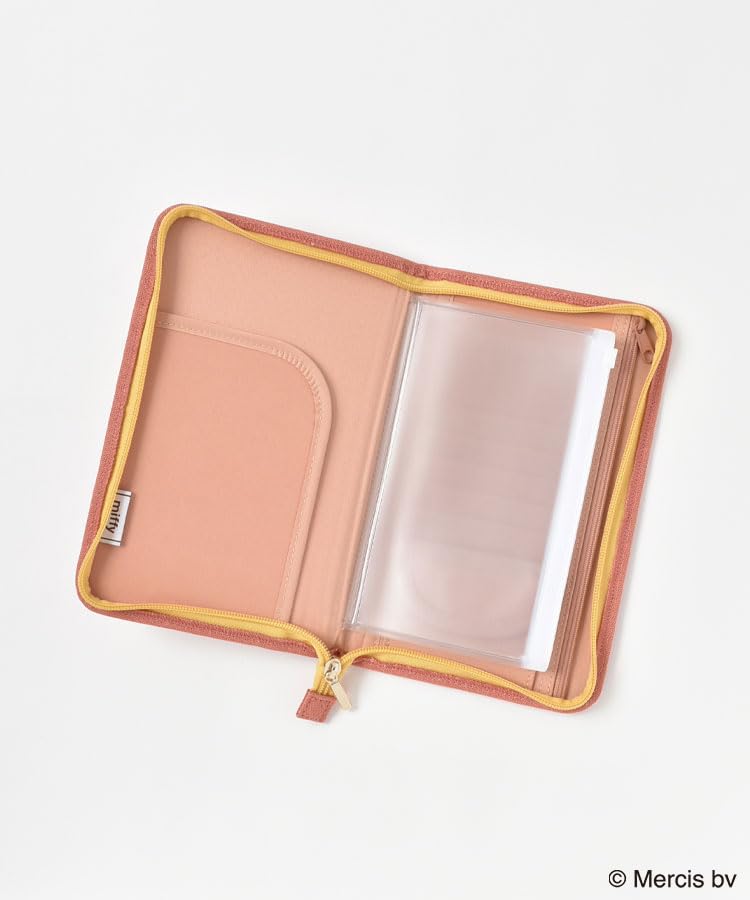 Marimo Craft MIFFY Colorful Sagara Series Free-Fitting Case, Orange. Also available: a character pouch for storing small items, orange, approximately