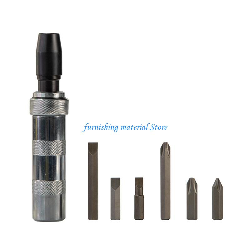 Y5GD Professional Impact Screw Driver Screwdriver with Flat Bits 7PCS China Mainland