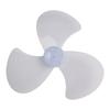 16 Inch Plastic Fan Blade Three Leaves With Nut Cover Fan Blade Holder Replacement For Standing Pedestal Fan