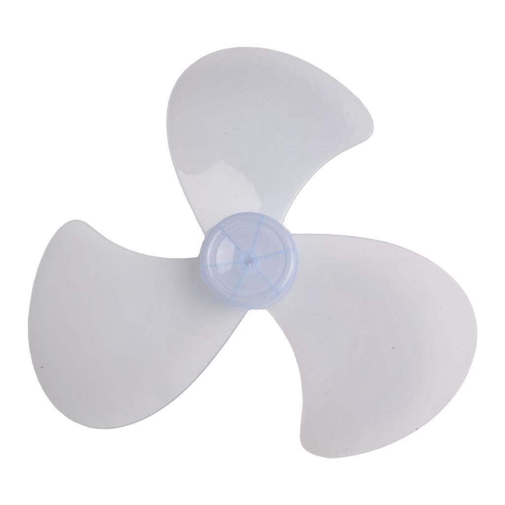 16 Inch Plastic Fan Blade Three Leaves With Nut Cover Fan Blade Holder Replacement For Standing Pedestal Fan