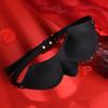 BDSM Silicone Blindfold with Adjustable Strap Light-Blocking Eye Mask for Sensory Play Intimate Games Soft Discreet Adult Toy for Couples' Roleplay