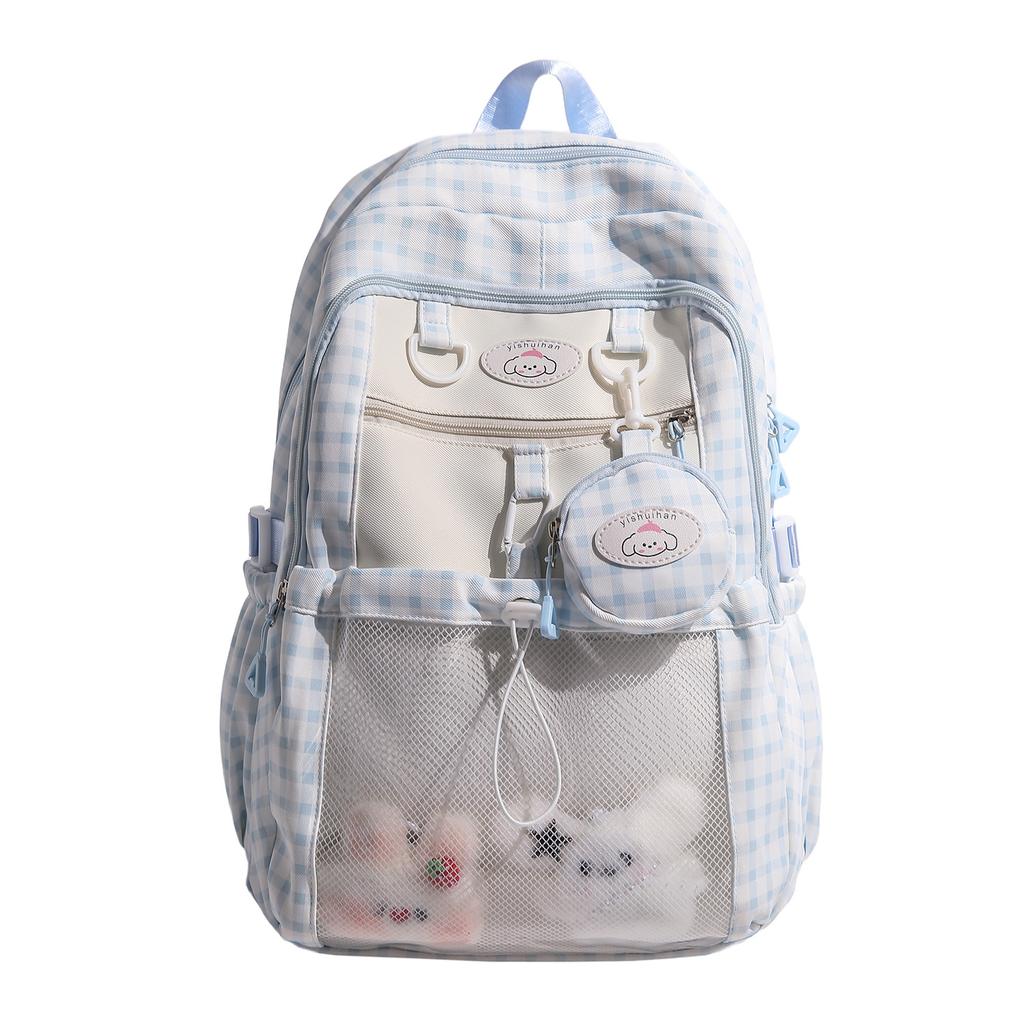 Schoolbag Junior High School Student Schoolbag Female Sweet Sister Korean High Value Primary School Student College Style Backpack Cartoon Large