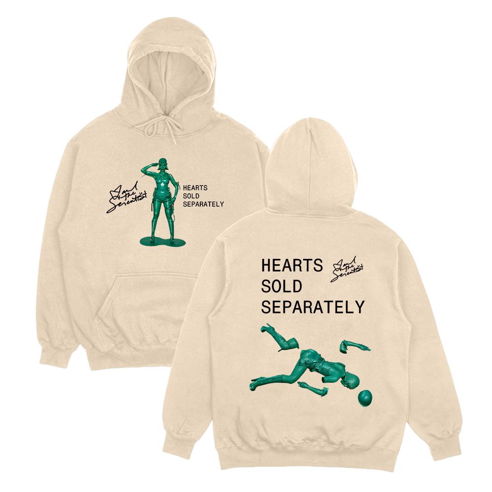 

Mariah The Scientist Hearts Sold Separately Hoodies Men Women Harajuku Sweatshirts Hip-hop Aesthetic Streetwear Y2K Pullovers XXXL хаки