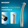 Niceden Dental High Speed Anti Retraction Handpiece Push Button Air Turbine 2/4 Holes Torque Head Dentistry Instrument