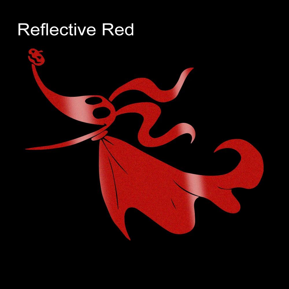 Small Town Christmas Ghost Silhouette Pumpkin Nose Reflective Car Creative Sticker Vinyl Decals Auto Universal Decor Accessories