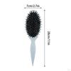 Curly Hair Brush Portable Styling for Detangling Salon Home Travel Whaet Color