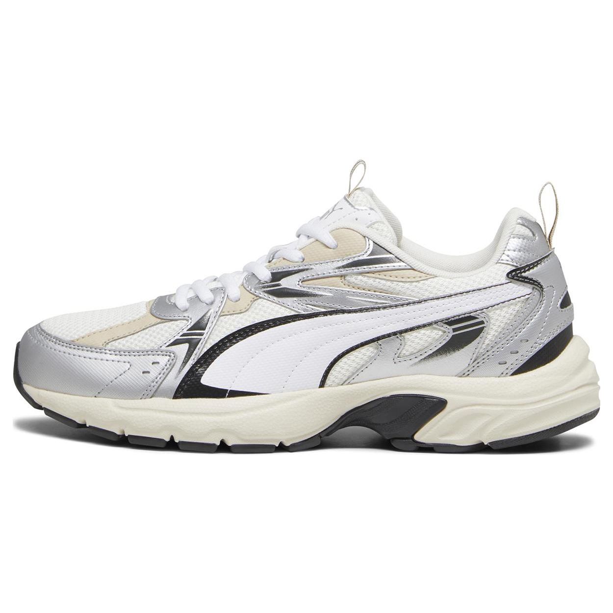 Puma Milenio Tech Unisex Warm White Silver 392322-04 EU 39