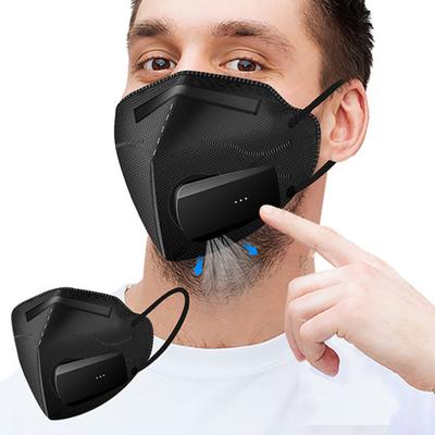 1 Set Air Face Cover Fashionable Anti-Odor Replaceable Filter Element Head-mounted Portable