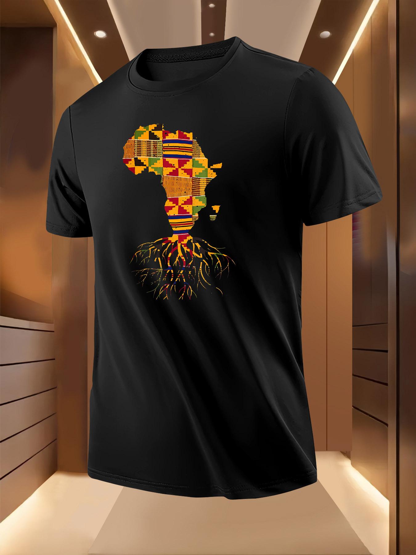 African Heritage Graphic Tshirt - Breathable Lightweight ... XXL