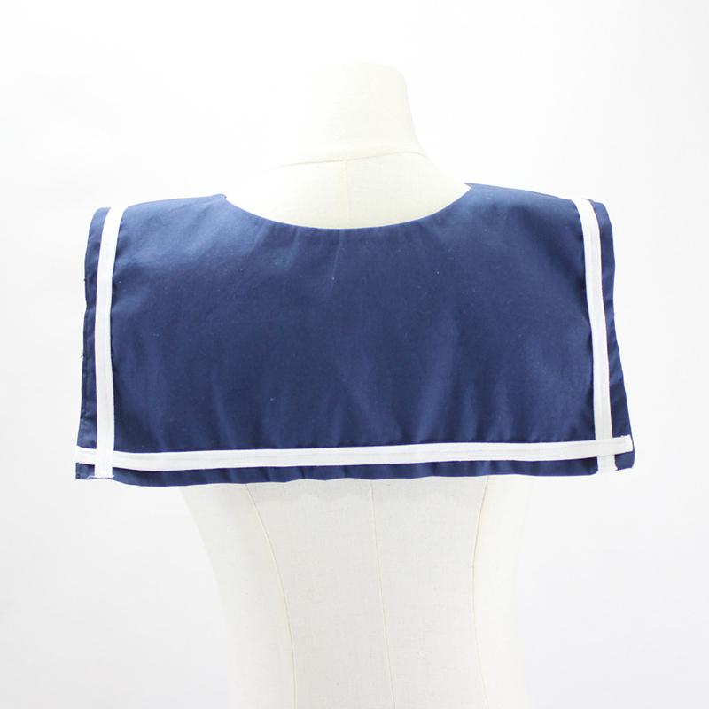 Perfect Match Sexy Cosplay Sailor Fake Collar Detachable Cape Student Girl School Uniform Decorative Collar Clothing Accessories