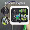 Badminton Racket Stringing Tool Kit String Pliers with Carrying Bag Practical Portable Tennis