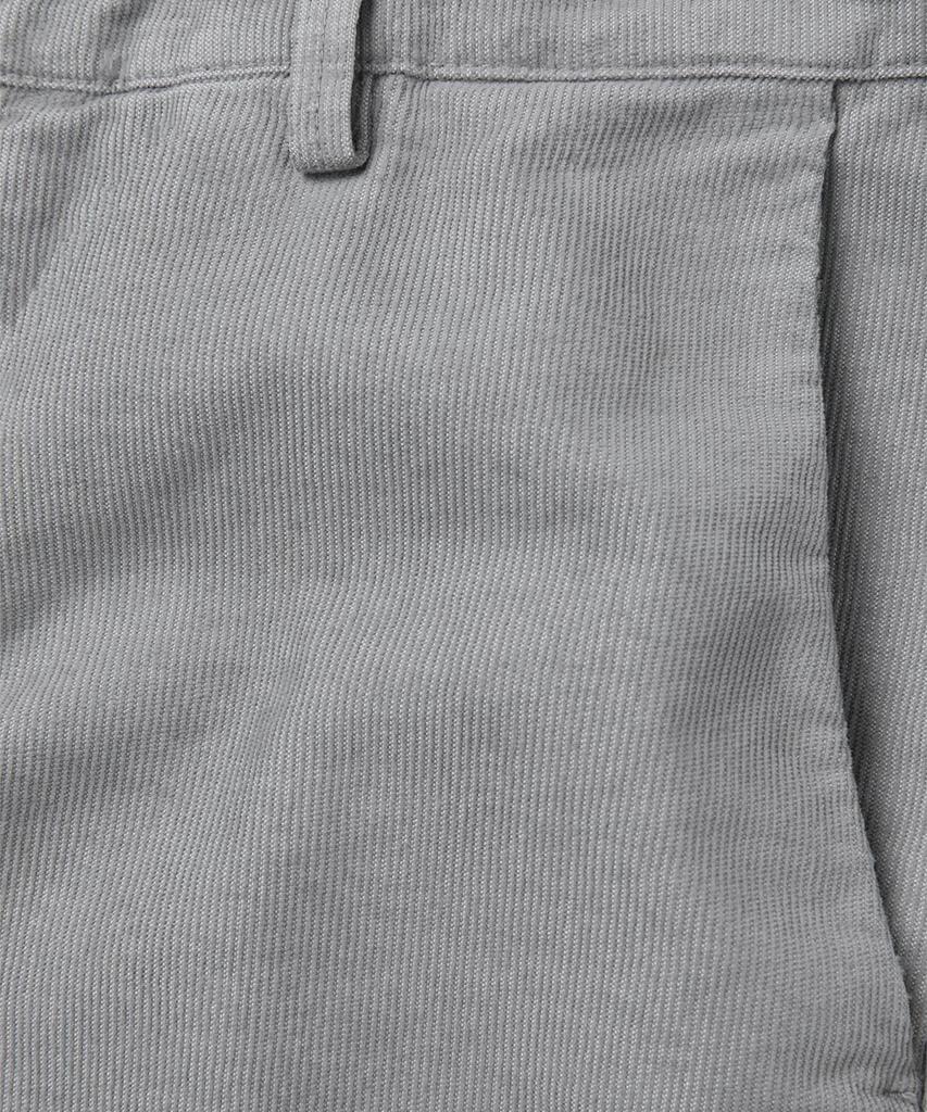 PANICALE Regular Slim Fit Corduroy Pants [Gray]
