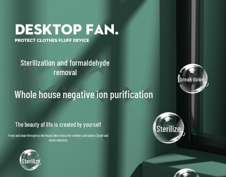 Oczyszczacz powietrza USB dla matki i dziecka: Jonizator do komputerów stacjonarnych, usuwania zapachów, formaldehydu, włosów i dymu