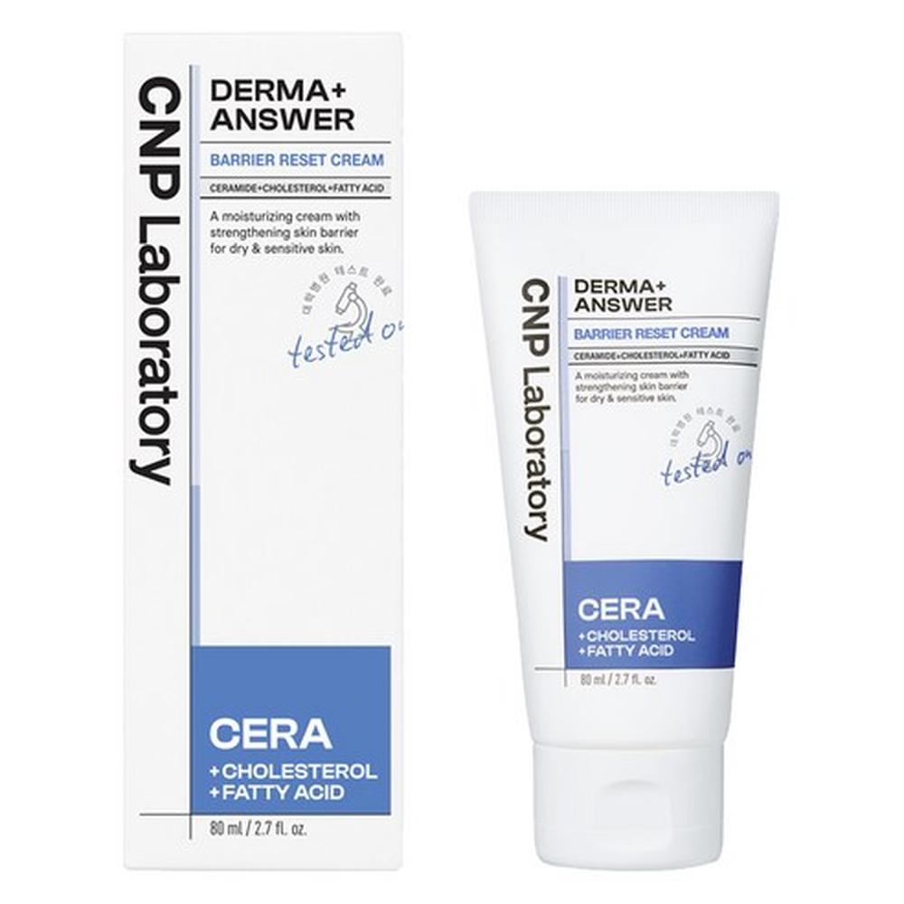CNP LABORATORY Derma Answer Barrier Reset Cream 80ml – Barrier Repair & Moisturizing, Korean