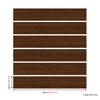Embossed Wood Grain Simple European Stair Sticker Self-Adhesive Step Ladder Cabinet Sticker Waterproof And Non-Slip Floor Sticker