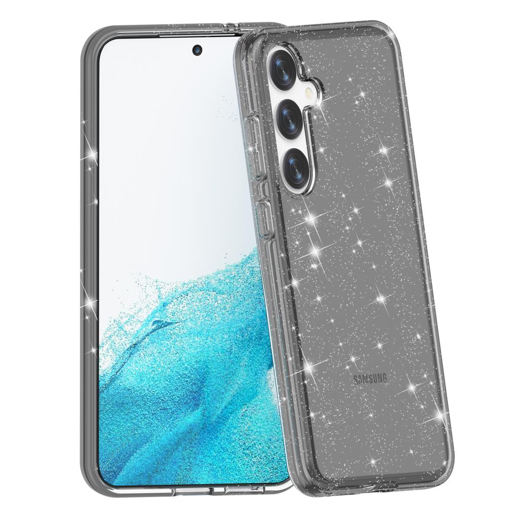 Etui na Samsunga Galaxy S24 Odporne na zarysowania Błyszczące Brokatowe Etui na Telefon