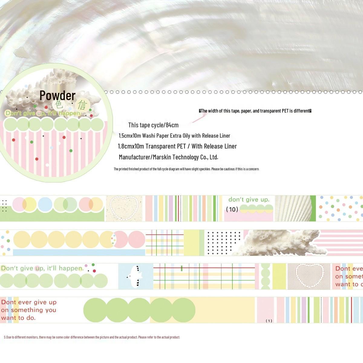 Rabbit Pear Shop Vintage Collection: Black Diary, Spring Oriole, Letter Rainbow, Candy Washi Tape Journal
