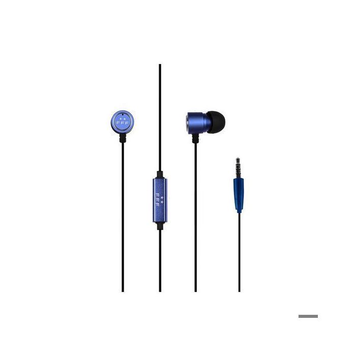 Écouteurs Intra-Auriculaires - Konix - F.F.F - Noir - Jack 3.5mm - Filaire